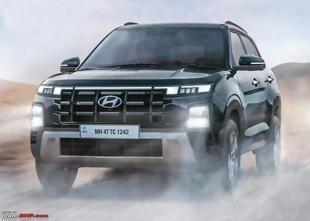 Hyundai Creta Facelift launched in jan 2024