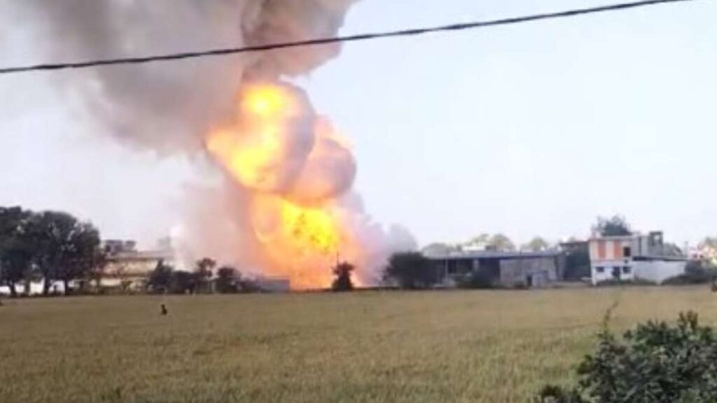 Madhya Pradesh Explosion: Rocks fireworks factory in Harda leaves 3 dead and 40 injured.